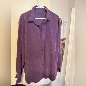 Alfani Purple Dress Shirt